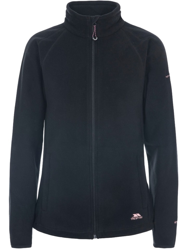 Trespass Fleecejacke/Fleecepullover in Schwarz günstig kaufen