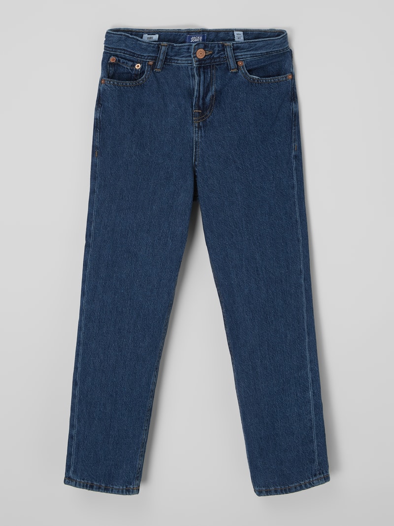 Loose Fit Jeans aus Baumwolle Modell 'Chris' in blau