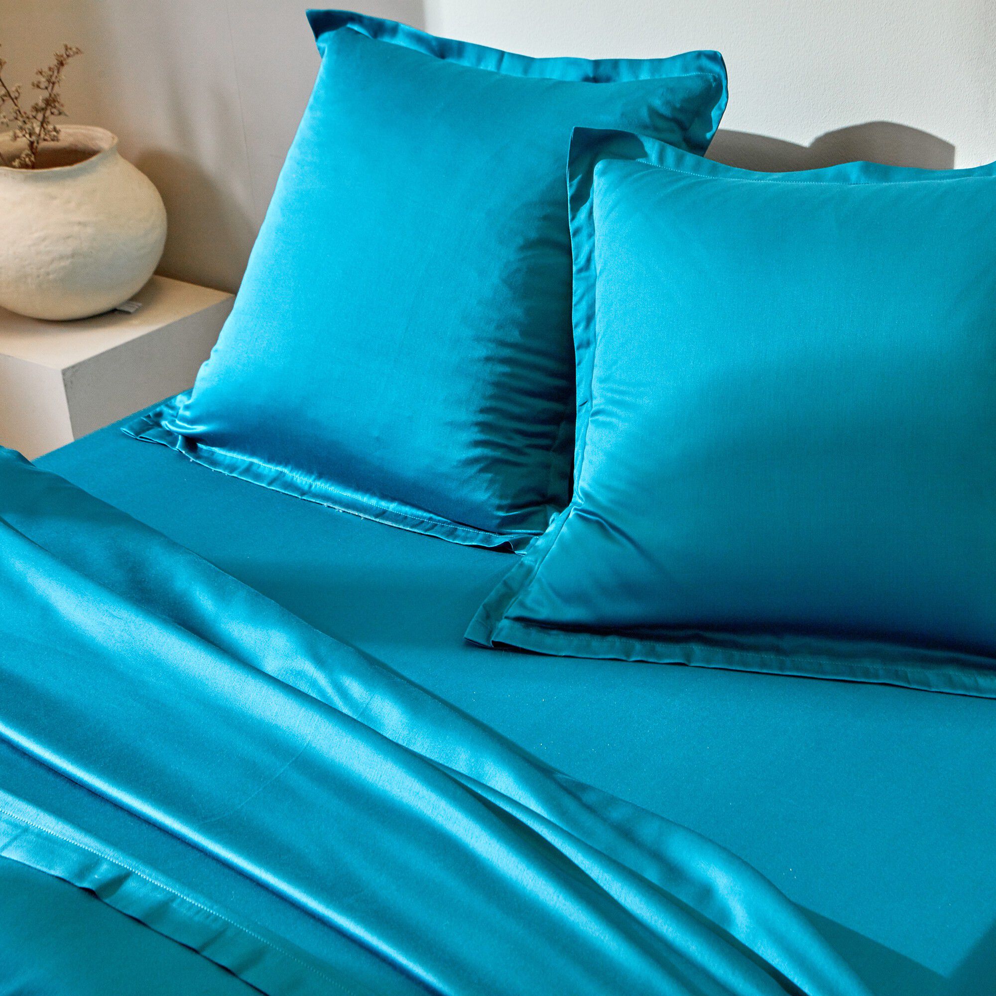 Linge de lit satin uni