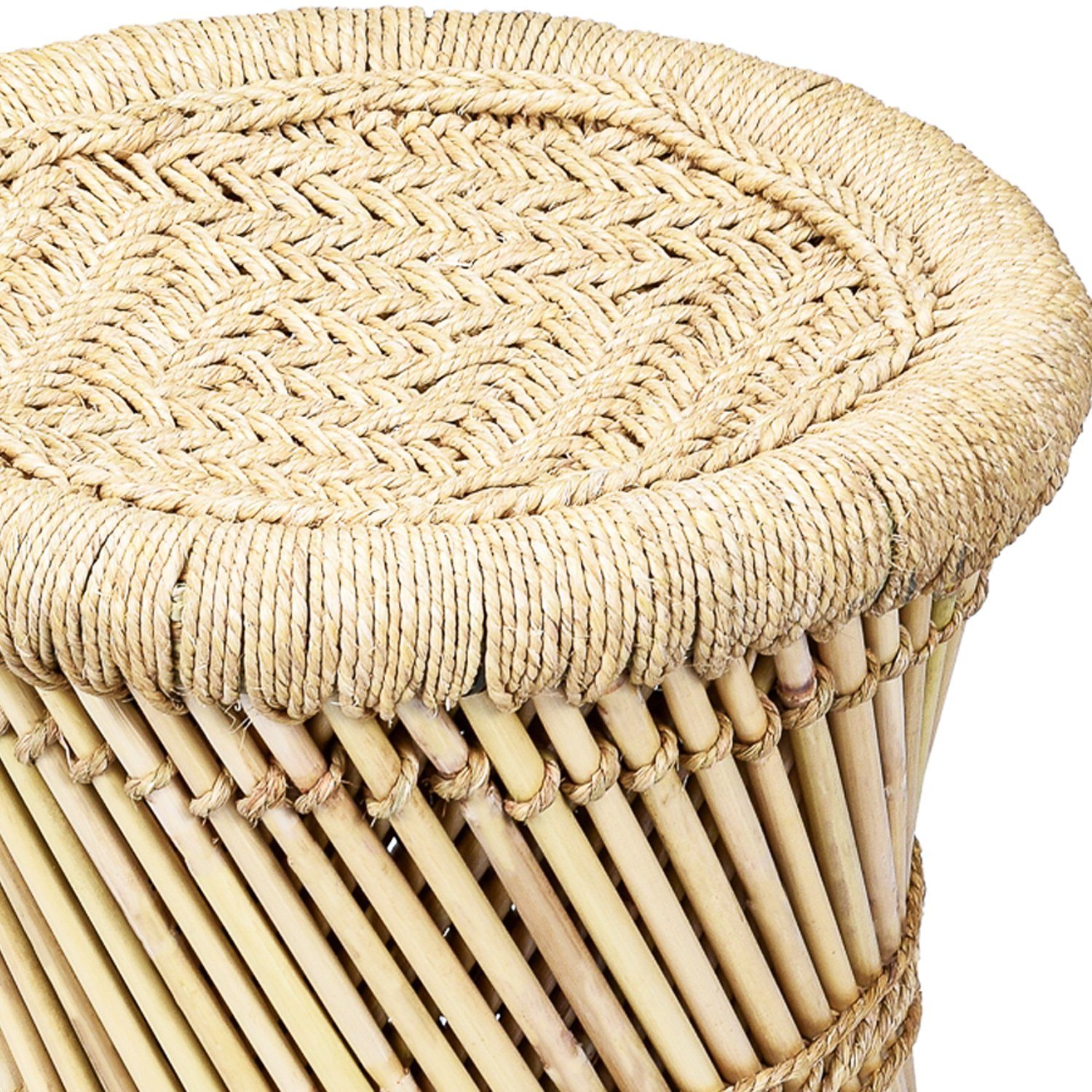 Marrakesch Orient & Mediterran Interior Sitzhocker Balkonhocker und Gartensessel, Hocker, Stuhl, Handarbeit