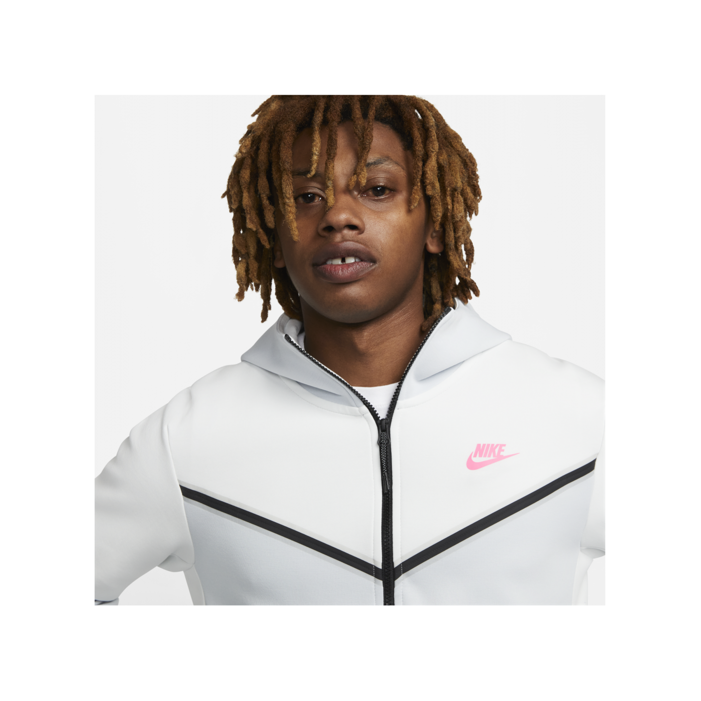 Nike Tech Fleece Kapuzenjacke Weiss F121
