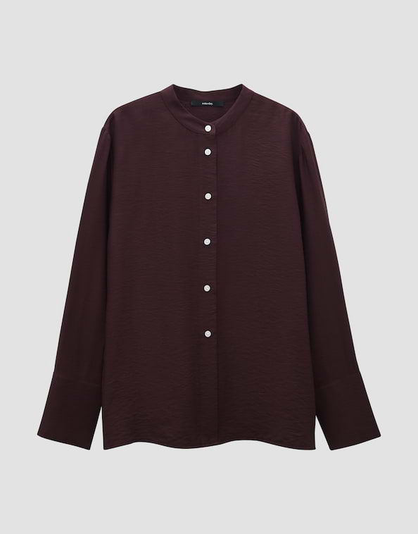 Stehkragenbluse Ziano