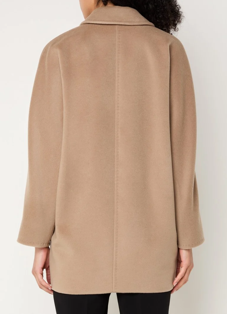 MaxMara Rebus -kaksirivinen kashmirsekoitteinen takki sivutaskuilla