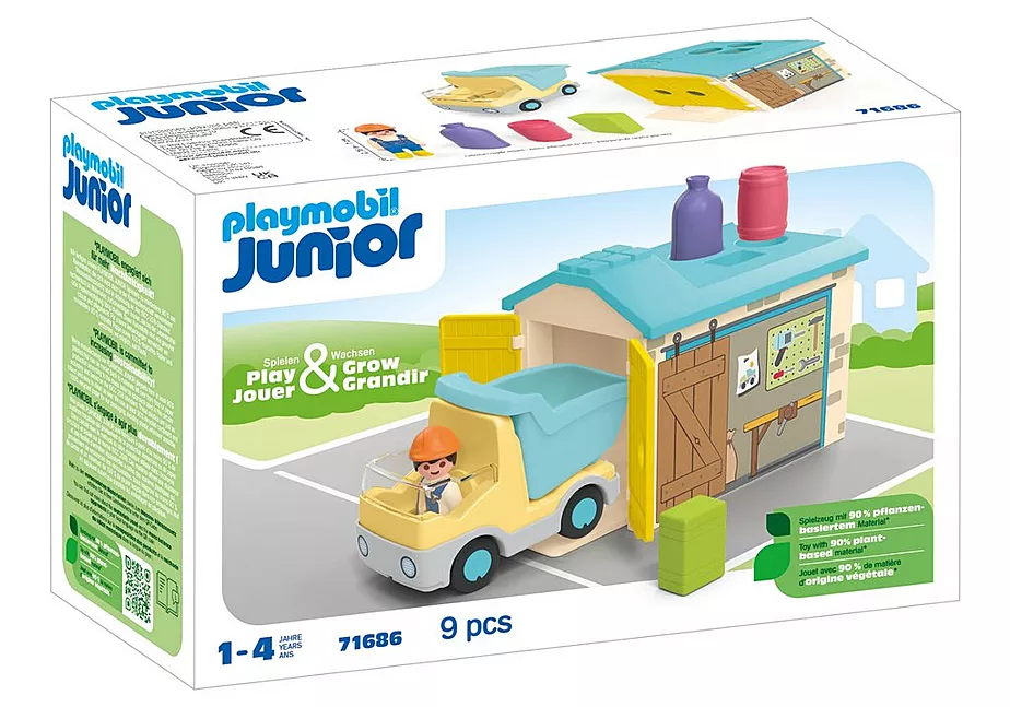 JUNIOR: LKW mit Sortiergarage
