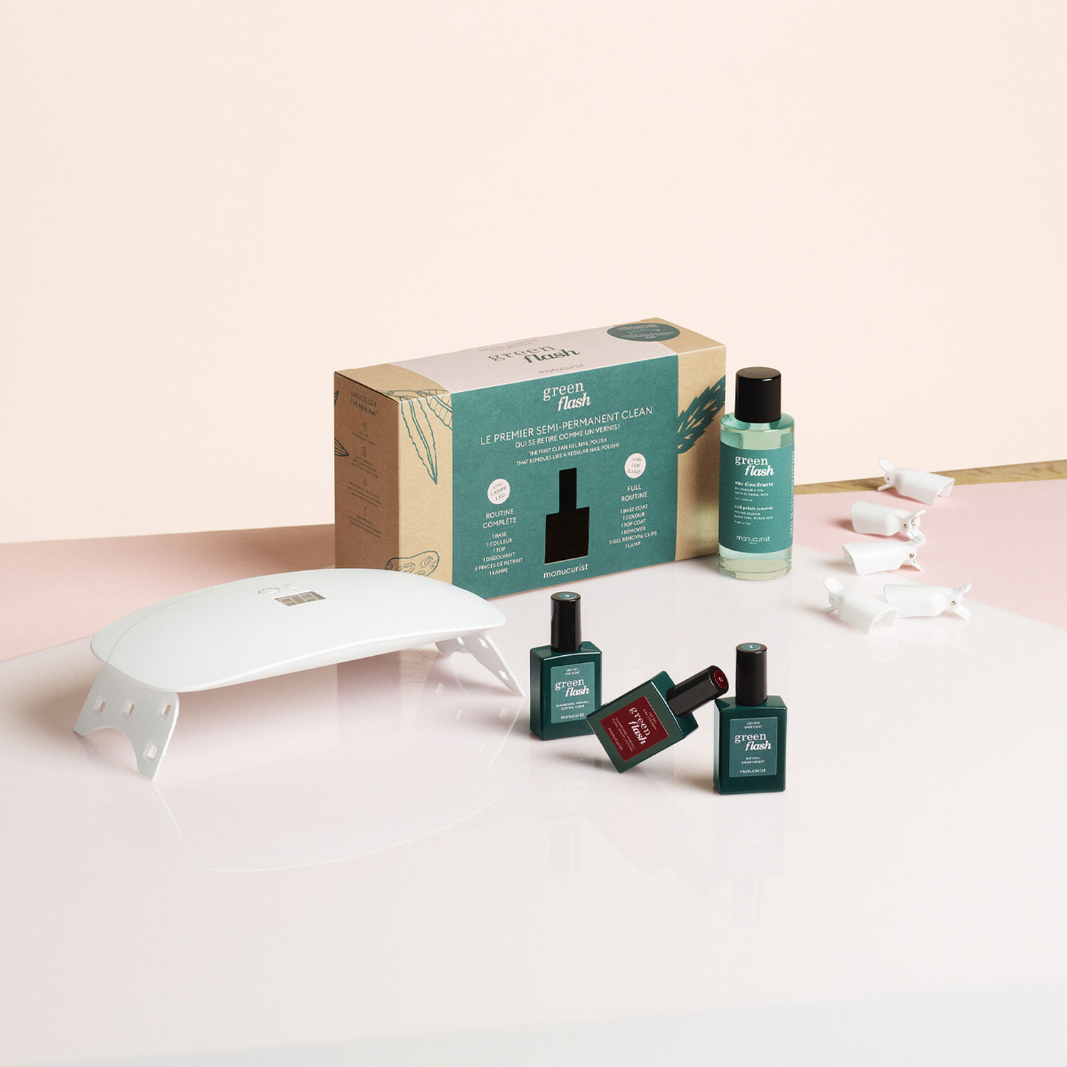Manucurist Green Flash Coffret Dark Pansy