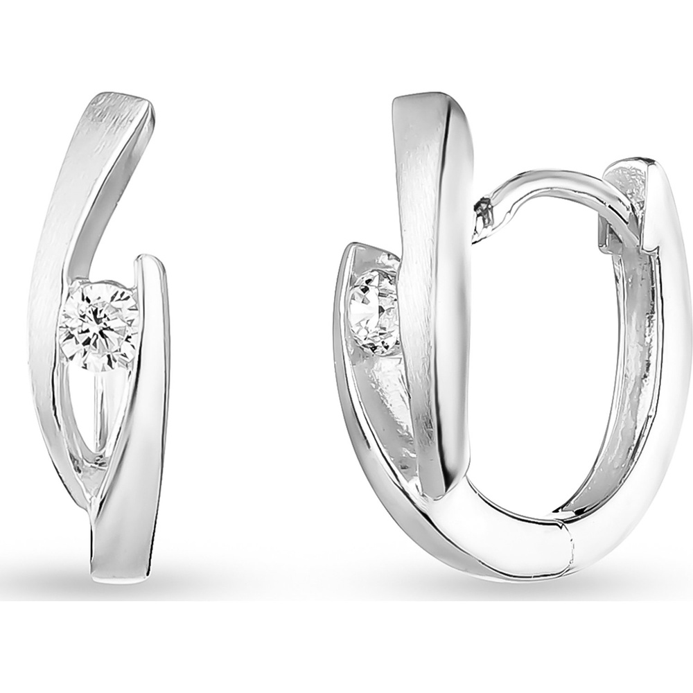 FAVS Créoles 925 Argent Boucles d'oreilles