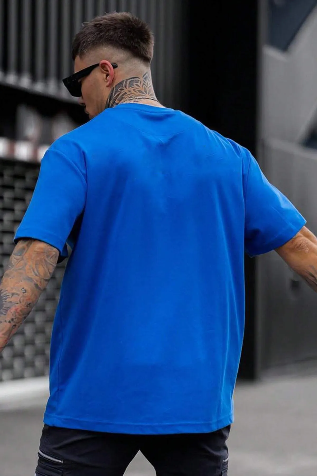 uyguntarz  T-Shirt - Blau - Regular Fit