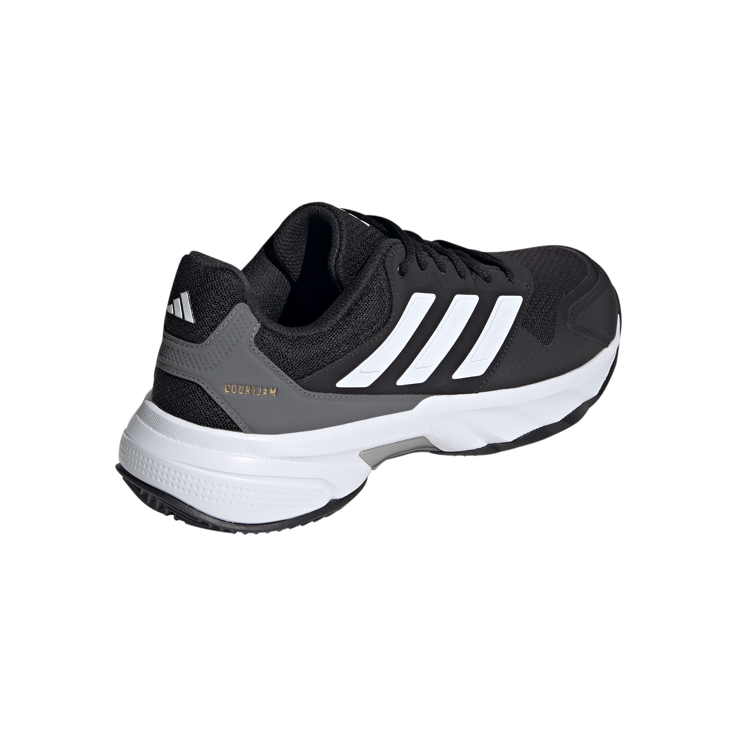 CourtJam Control 3 Sandplatzschuh Herren - Schwarz, Weiß