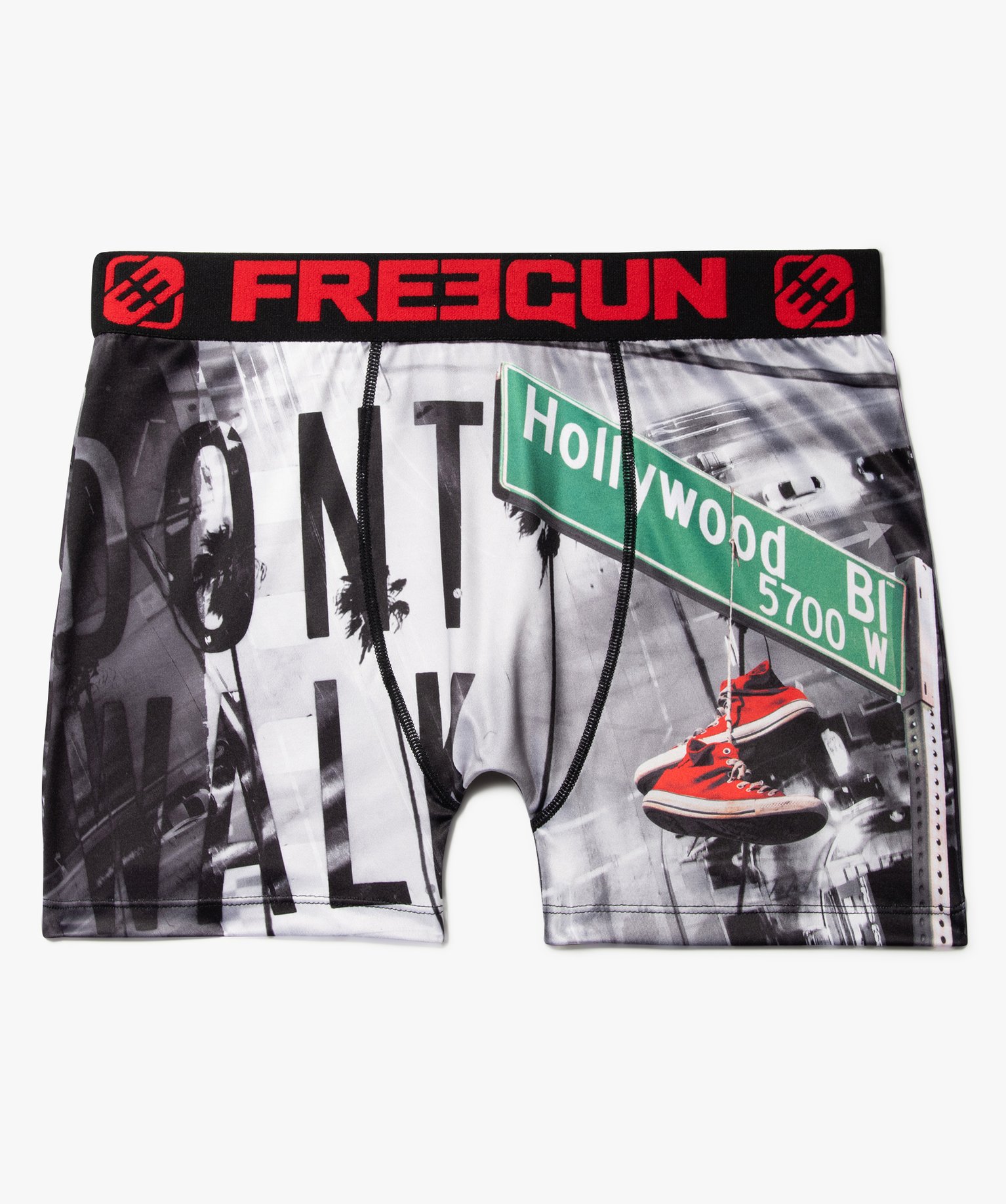 Boxer homme microfibre imprimé Hollywood - Freegun imprime | GEMO