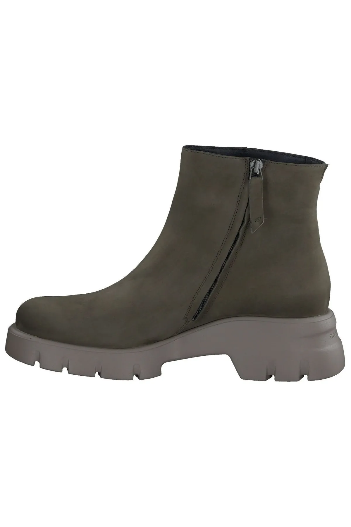Paul Green  Stiefelette - Grün - Blockabsatz