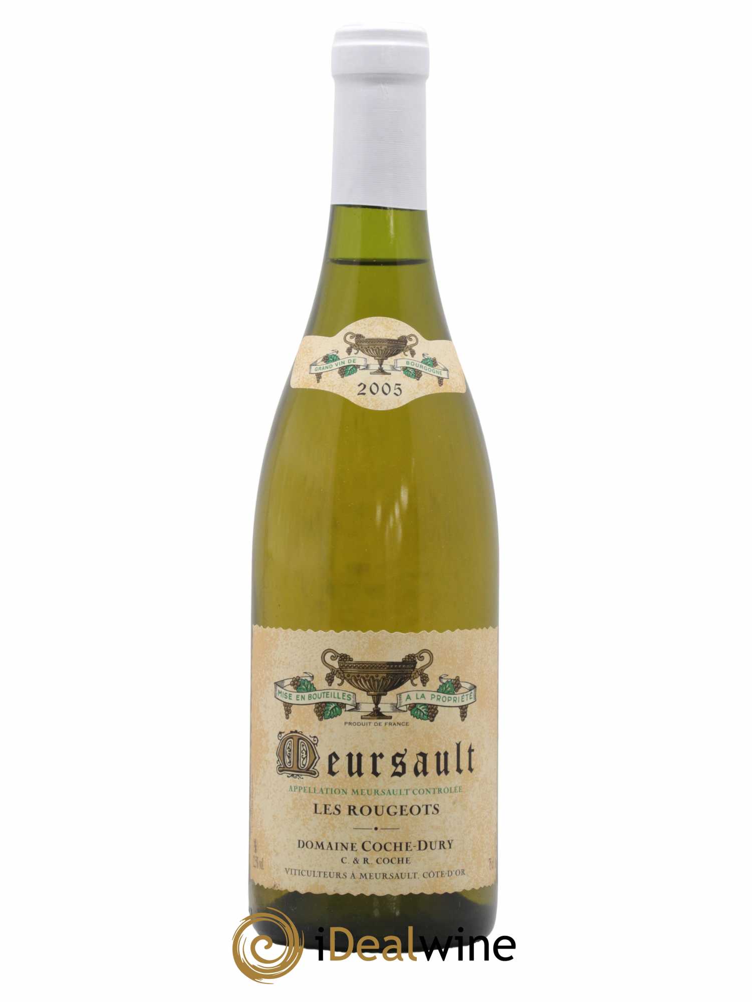 Meursault Les Rougeots Coche Dury (Domaine)  2005 - Lot de 1 Bouteille
