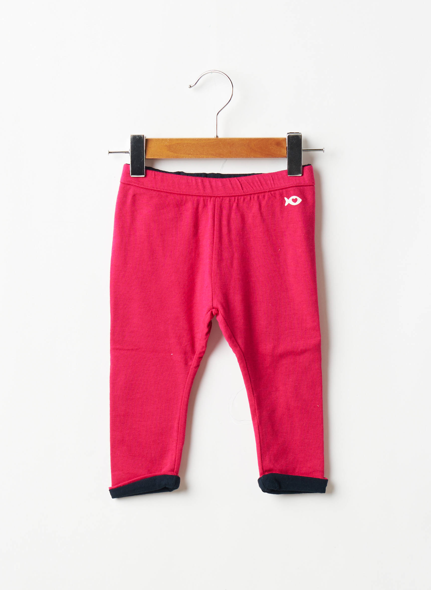 Week End A La Mer Leggings Fille couleur rose