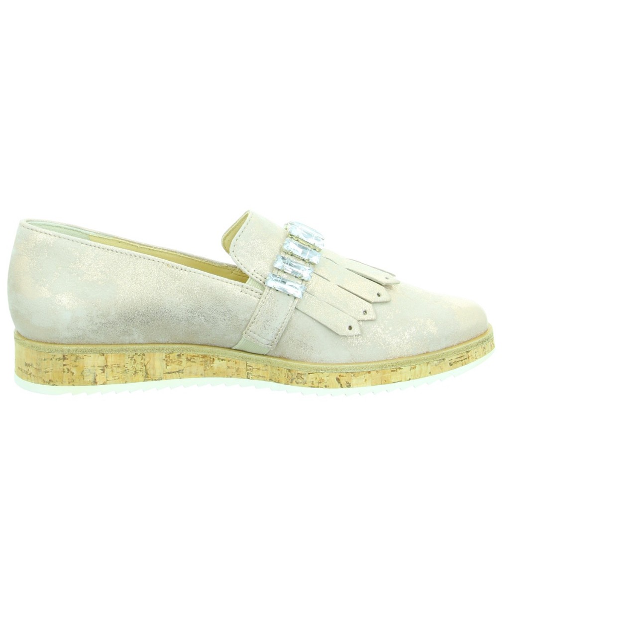 PAUL GREEN Sportliche Slipper silber