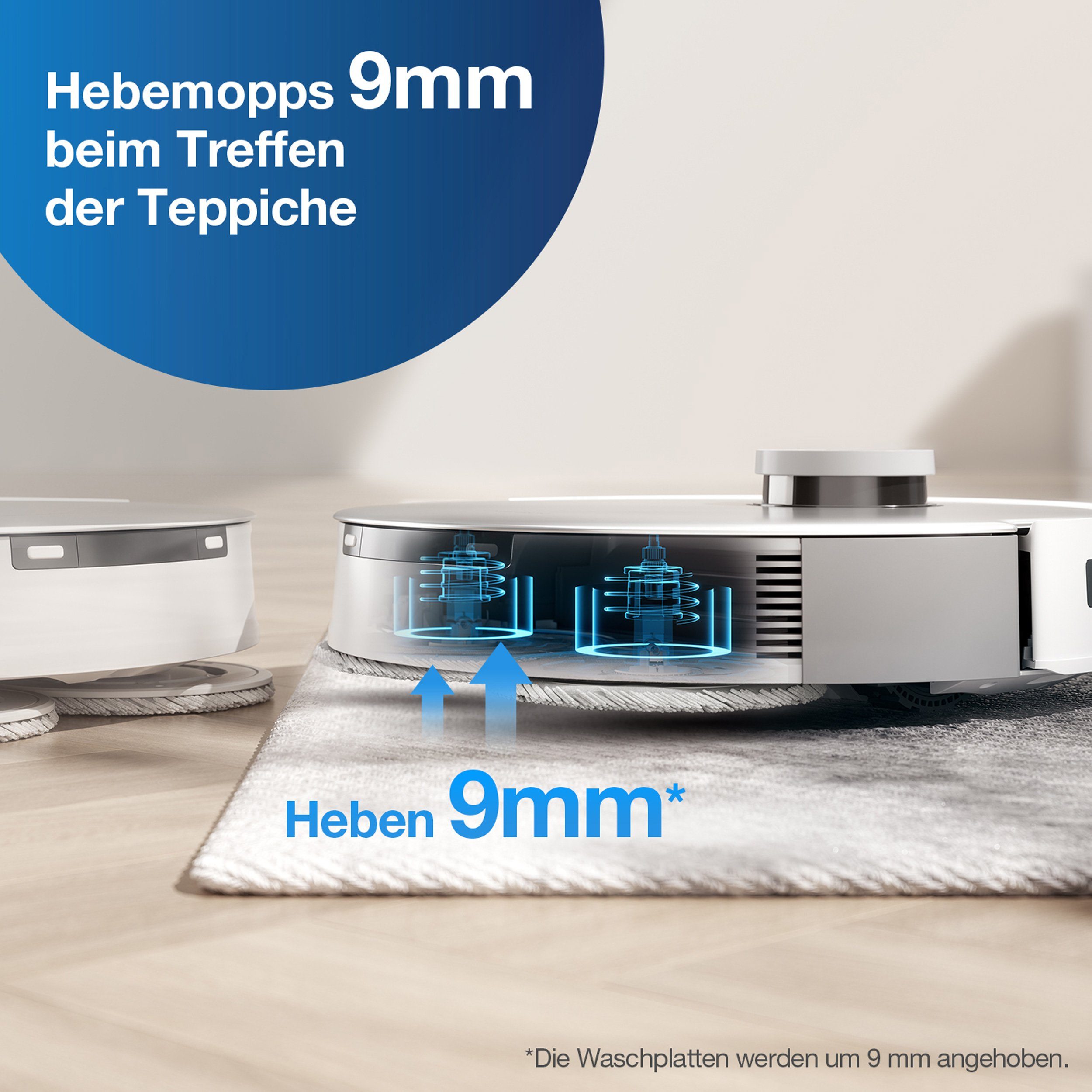 ECOVACS Nass-Trocken-Saugroboter DEEBOT T20e OMNI, 45,00 W, mit All-in-One-Reinigungssystem