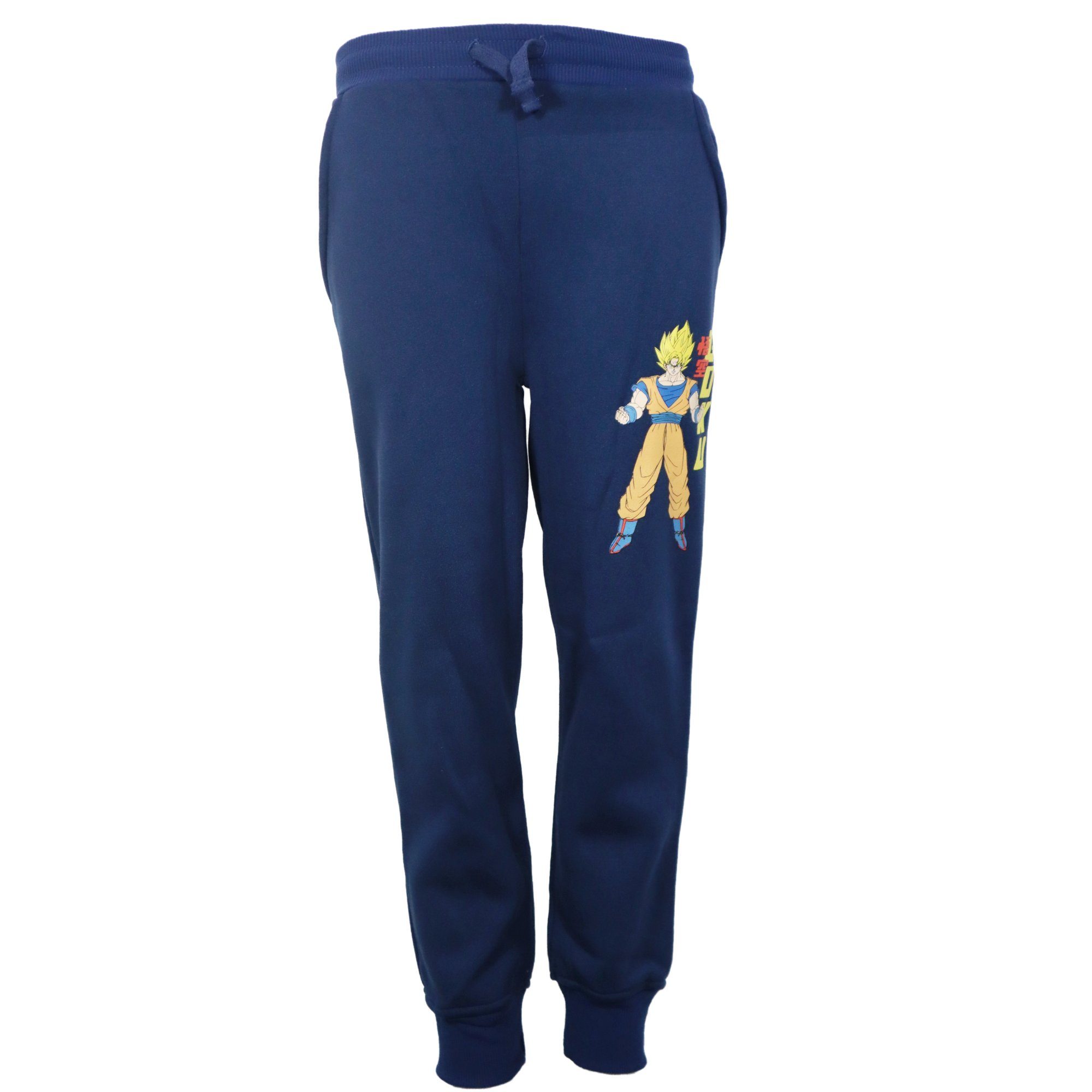Dragon Ball Jogginganzug Anime Dragonball Goku Sporthose Hose Sweater Pulli, Gr. 104 bis 140