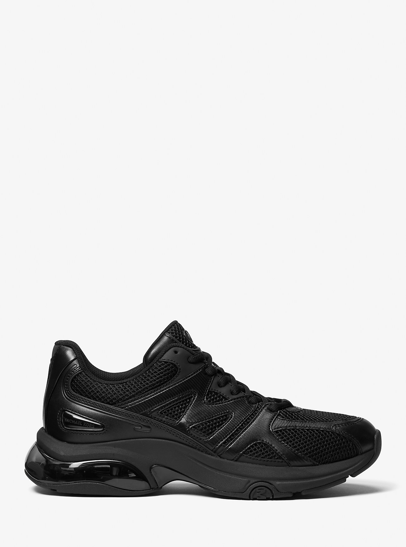 Kit Extreme Scarpe da ginnastica in mesh e pelle - NERO