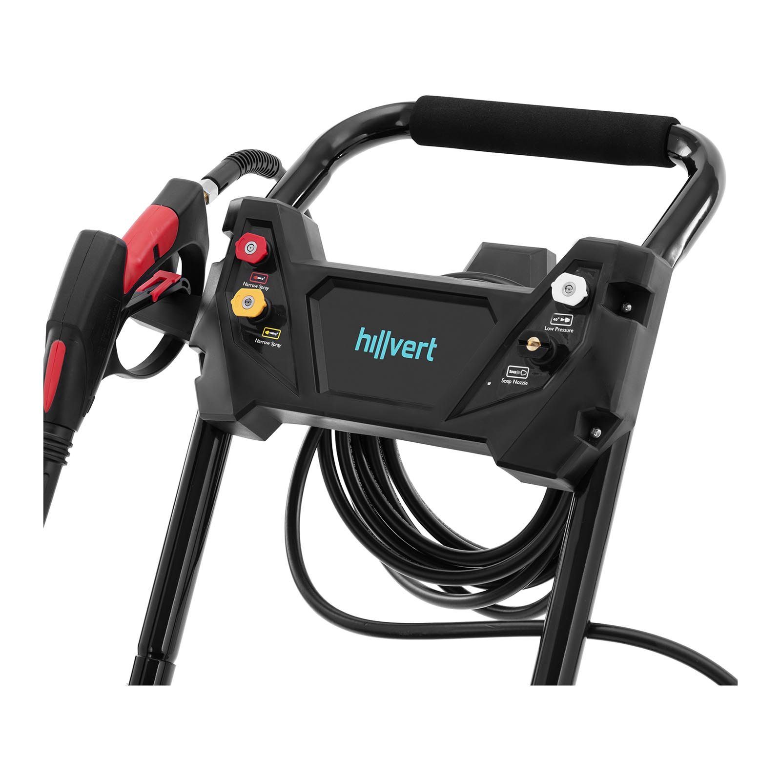 Hillvert Hochdruckreiniger Benzin-Hochdruckreiniger Flächenreiniger 4500 W 7 PS 180 bar 8 m