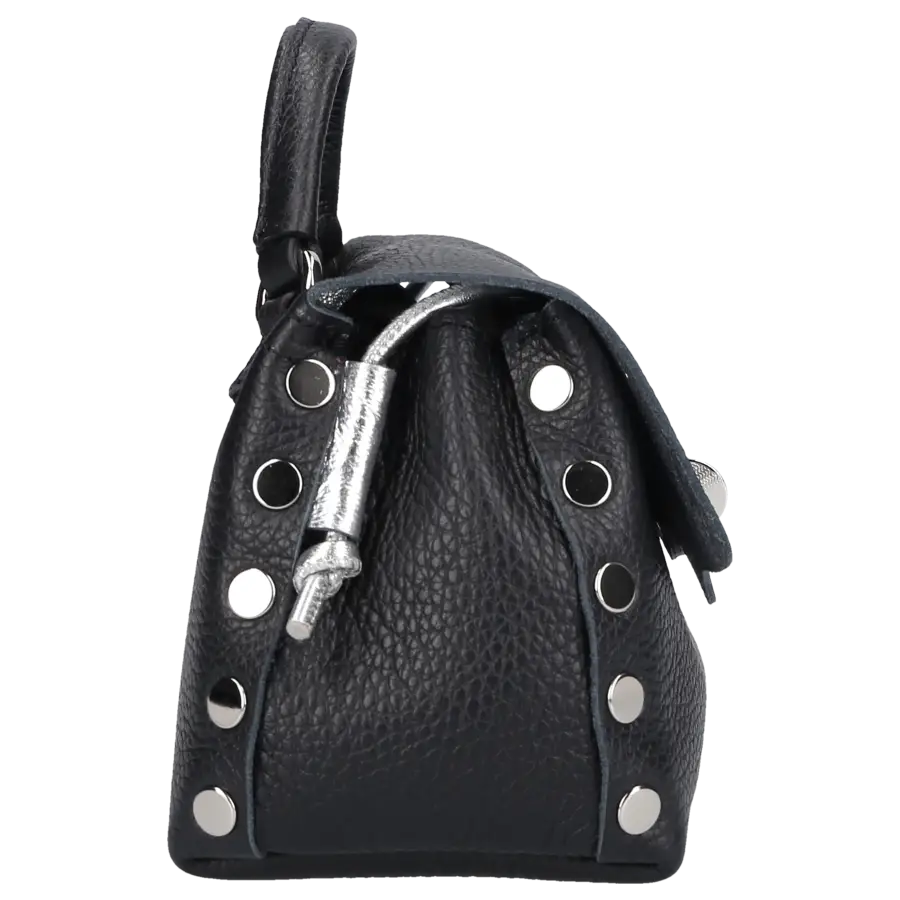 Zanellato - Handtasche POSTINA Kalbsleder - schwarz