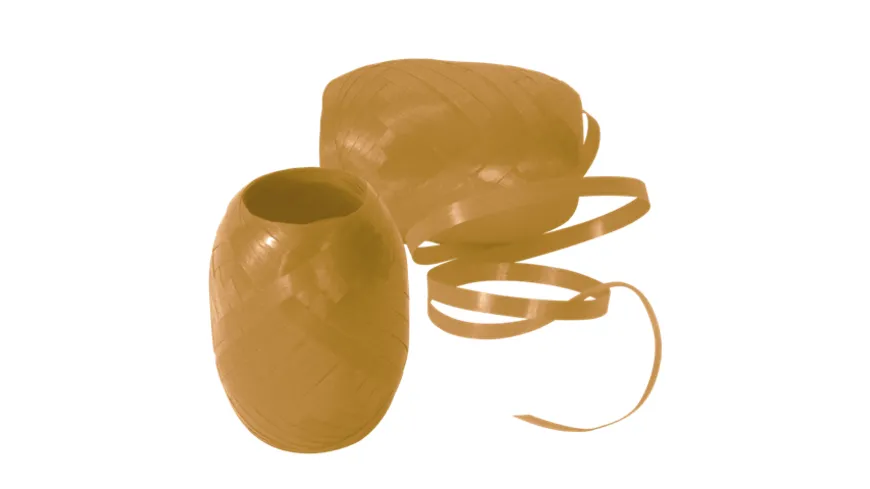 TRUBA Polyband-Eiknäuel 20m x 5mm gold 20 m