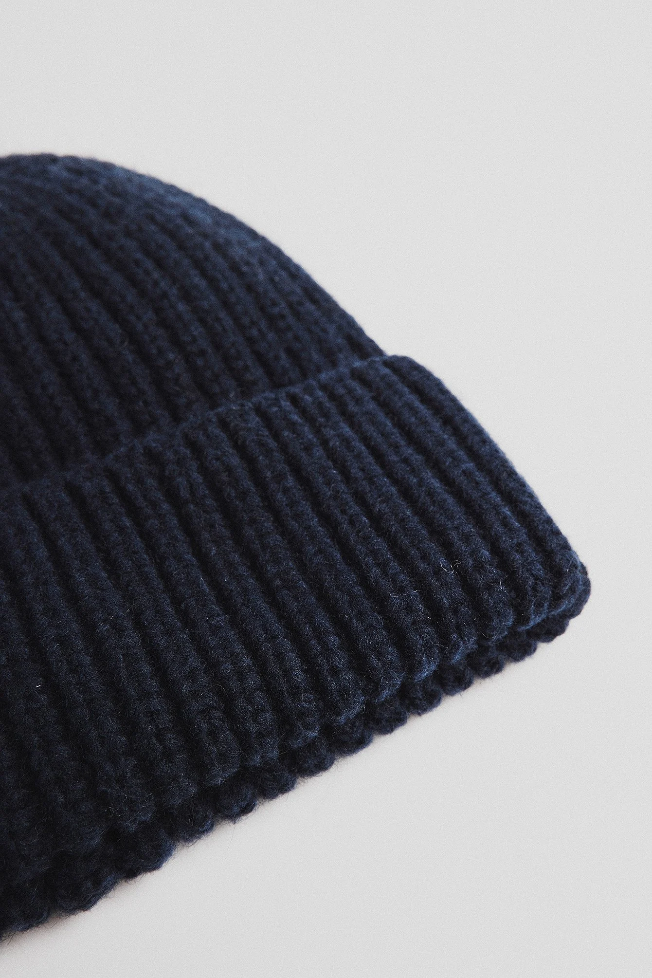 Grob gestrickte weiche Beaniemütze