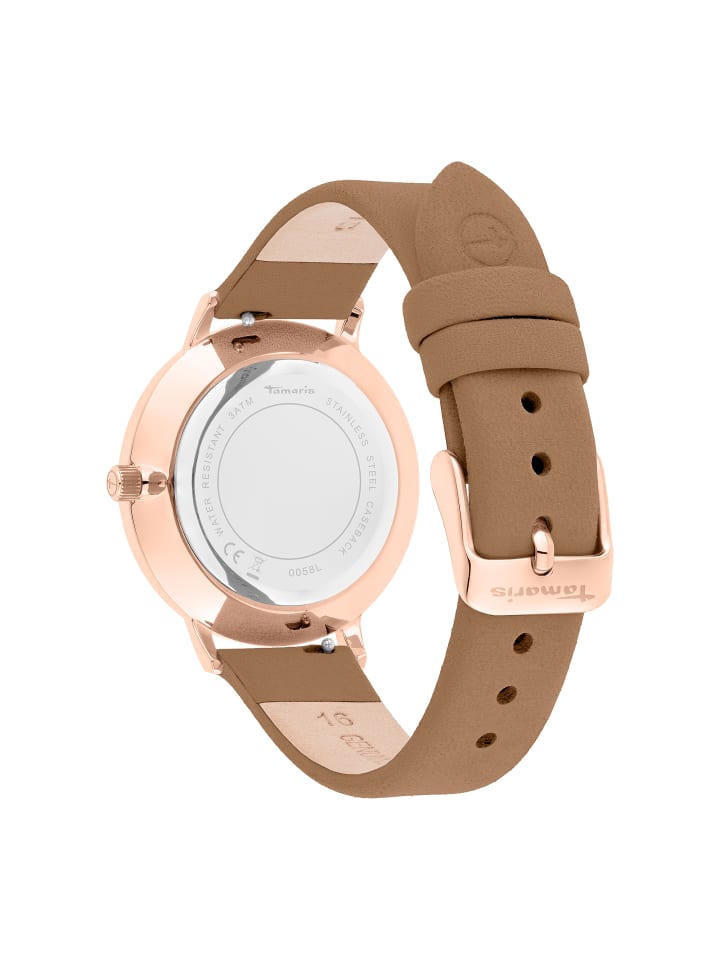 Tamaris Armbanduhr in hellbraun günstig kaufen onesize