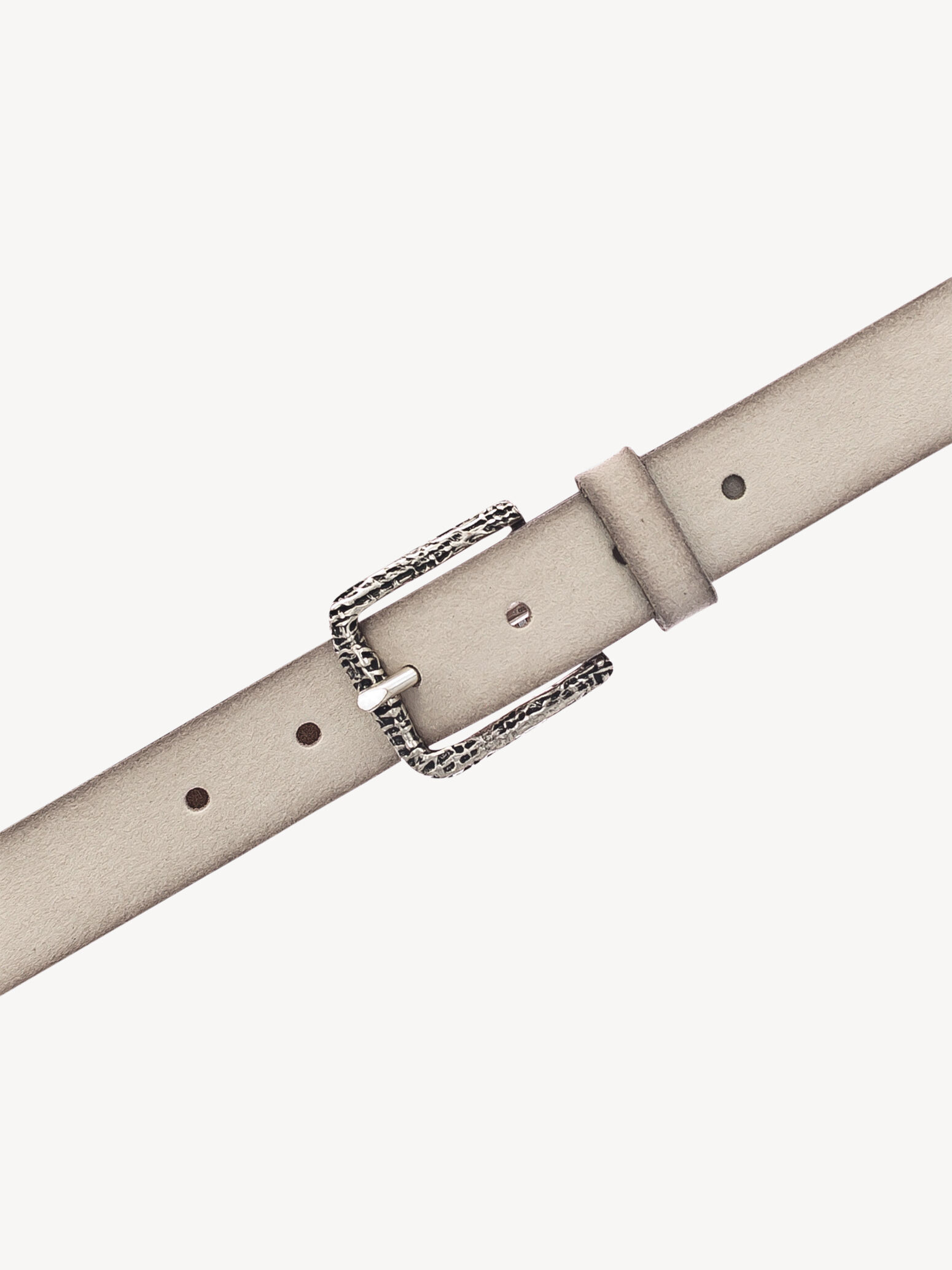 Ceinture en cuir - beige