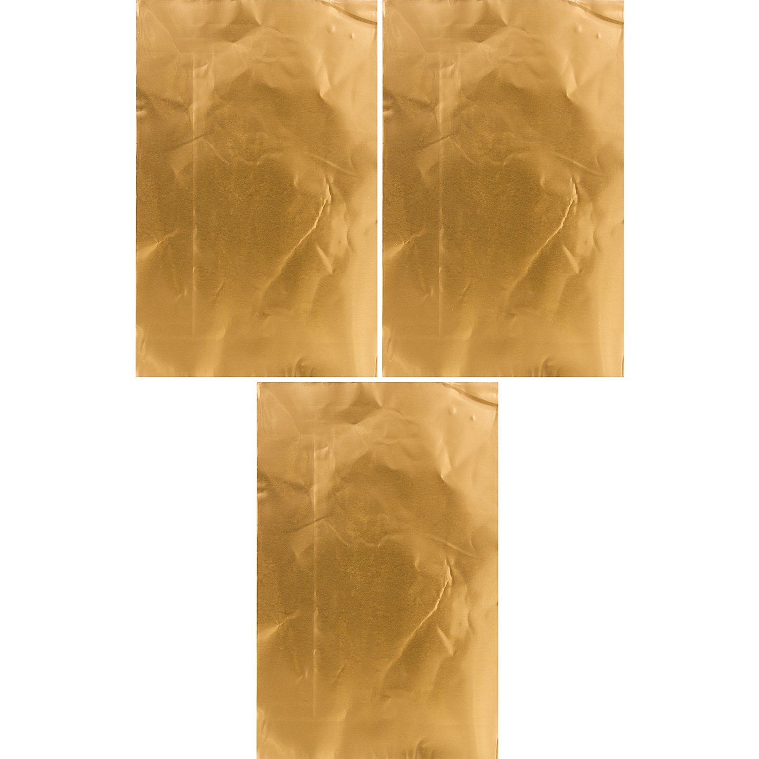 folia Prägefolie, gold, 18,5 x 29 cm, 3 Blatt