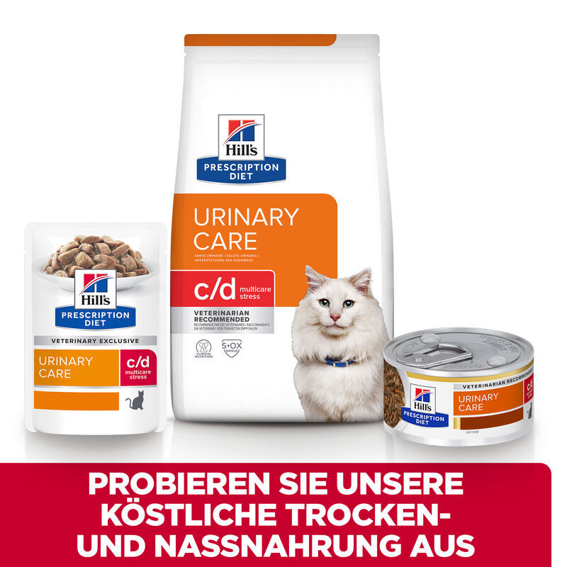 Hill's Urinary Hill's Prescription Diet c/d Urinary Stress Ragout mit Huhn und Gemüse 24x82g