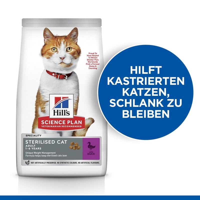 Hill's Science Plan Adult Sterilised mit Ente