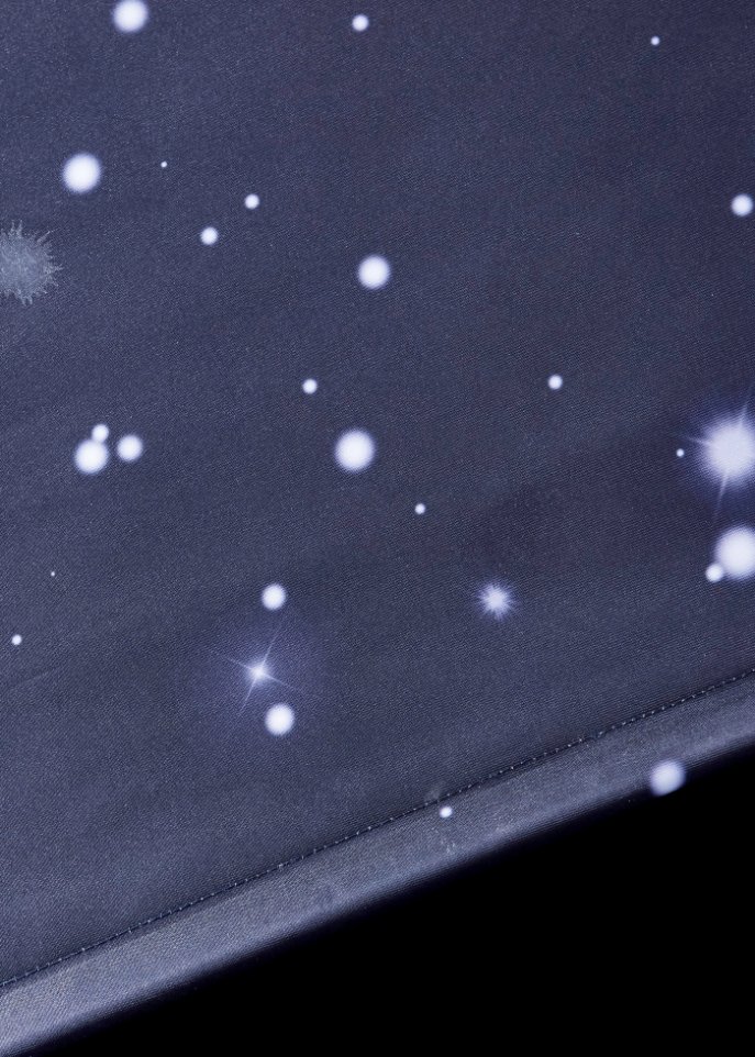 Verdunkelungsrollo mit Mond und Leuchteffekt