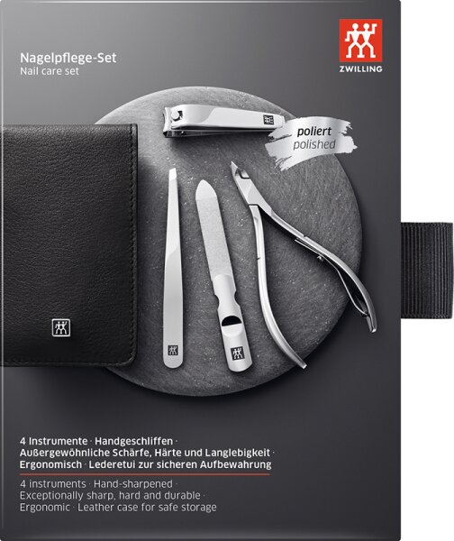 ZWILLING Beauty Classic Nagelpflege-Set - black Maniküre-Set