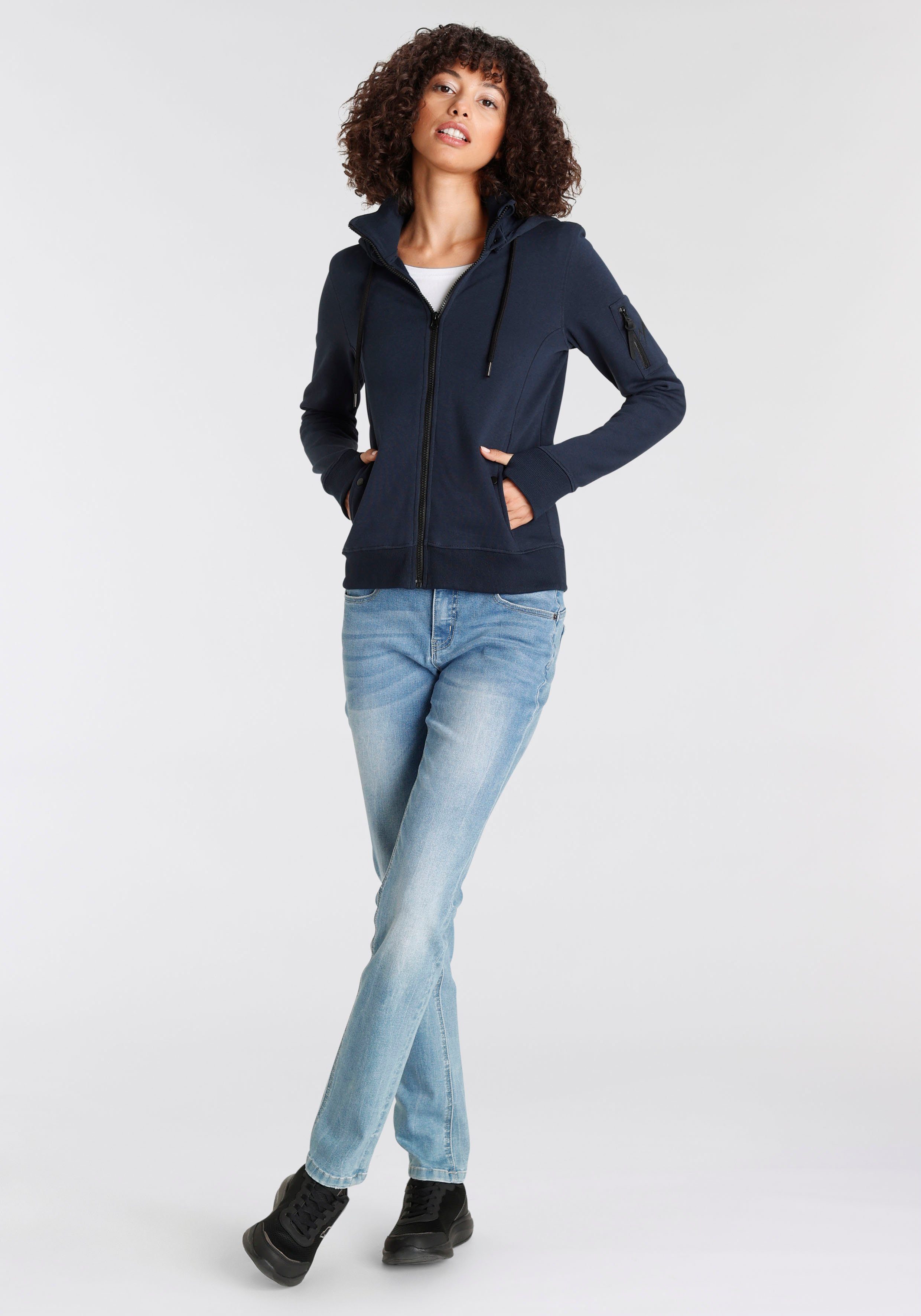 ALPENBLITZ Kapuzensweatjacke BADAI NEUE KOLLEKTION