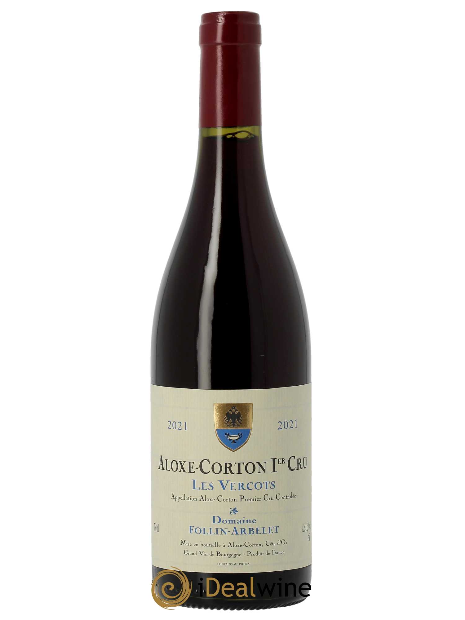 Aloxe-Corton 1er Cru Les Vercots Follin-Arbelet (Domaine)  2021 - Lot de 1 Bouteille