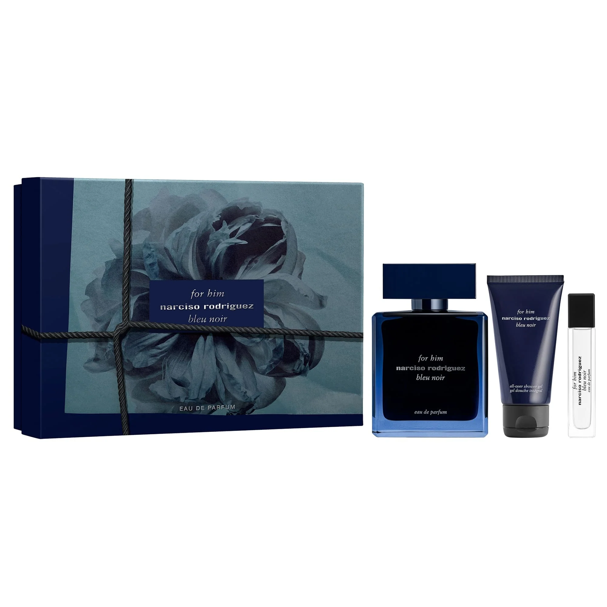 For Him Bleu Noir poklon set - For Him Bleu Noir parfemska voda - muški set parfema, parfemska voda
