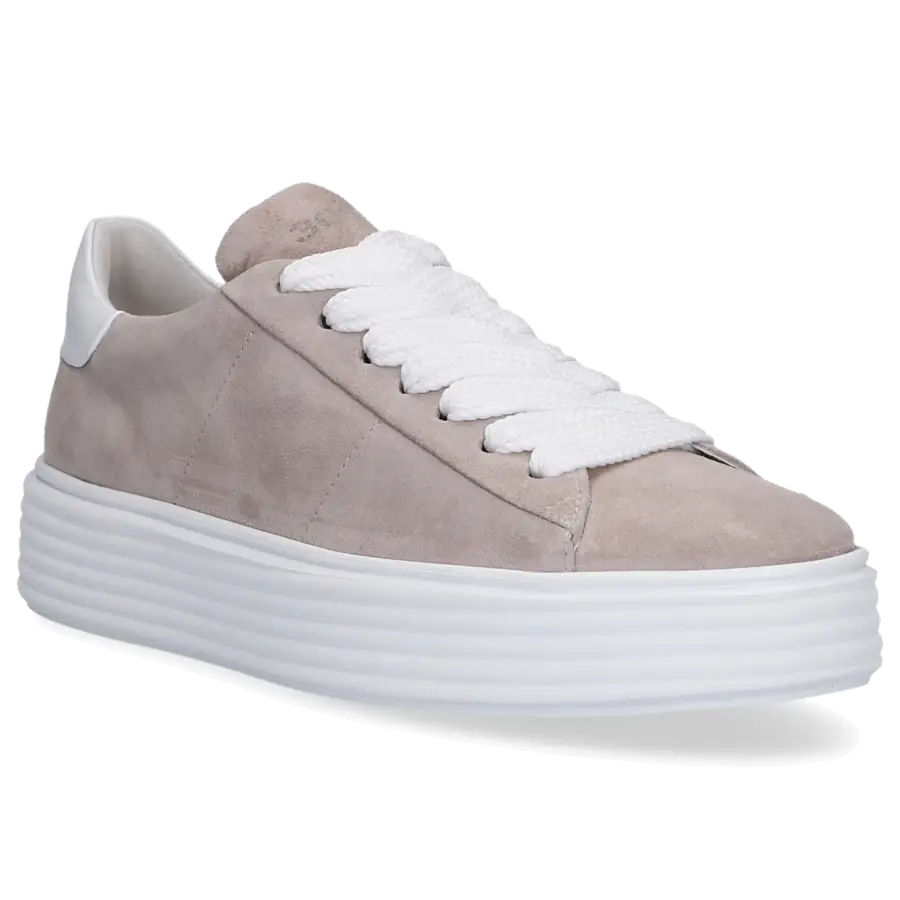 305 SOBE - Sneaker low COCKER Veloursleder - grau