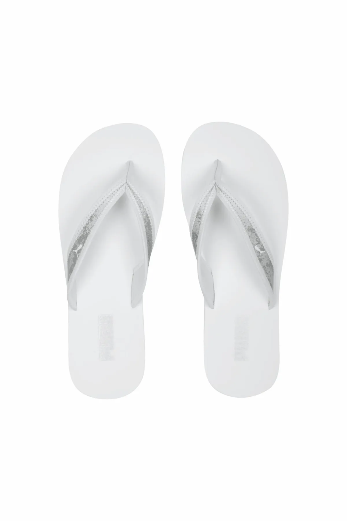Puma  Pantolette - Weiß - Flacher Absatz