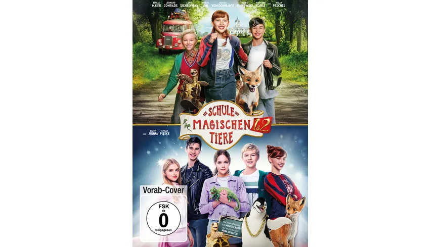Schule der magischen Tiere 1+2  [2 DVDs]