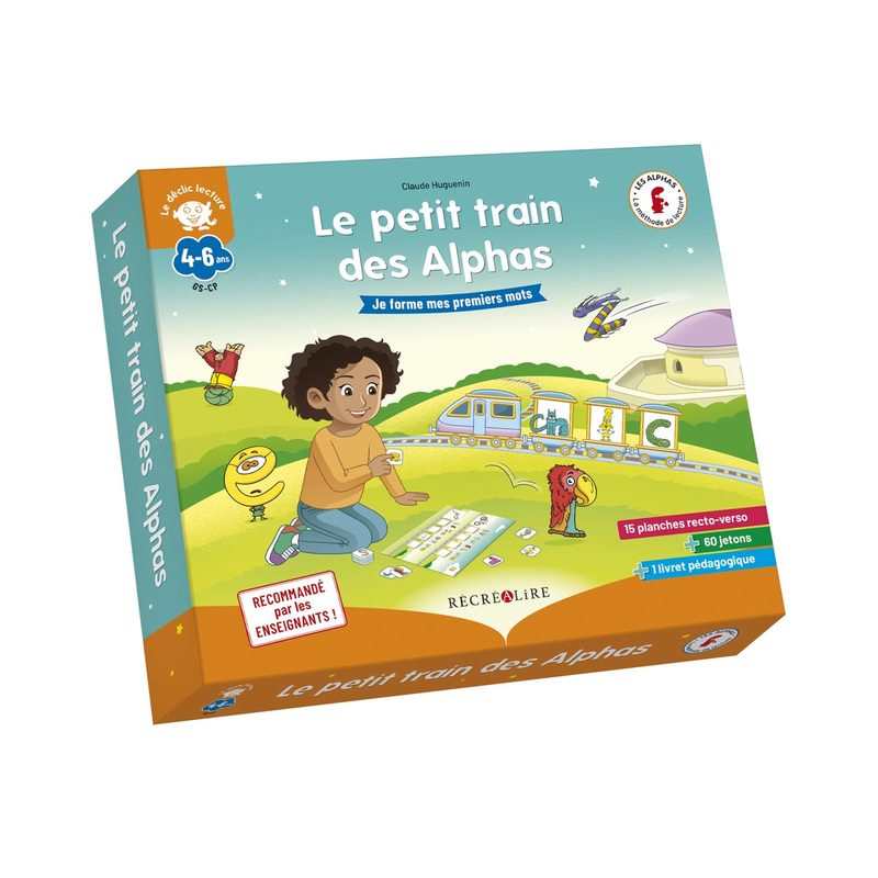 Livre Le petit train des Alphas - Récréalire