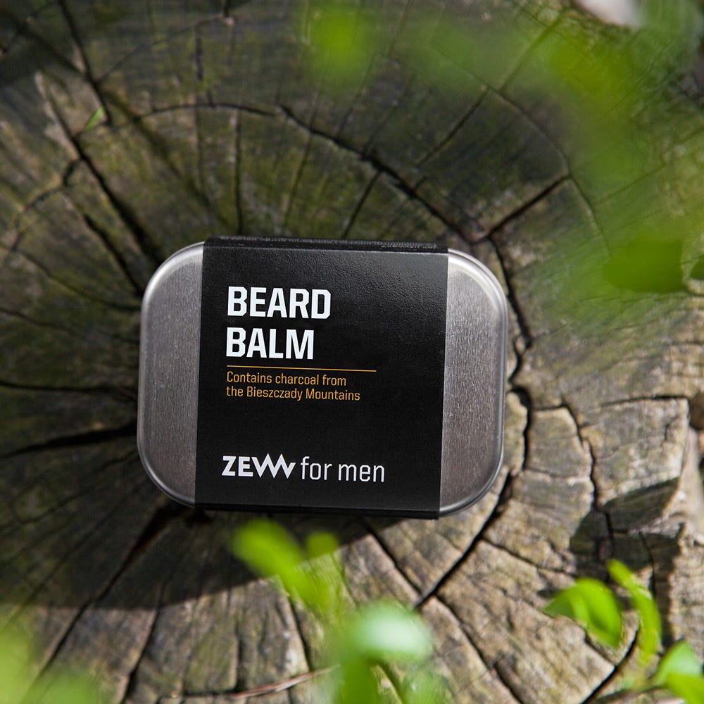 ZEW for Men Beard Balm with Charcoal 80 ml