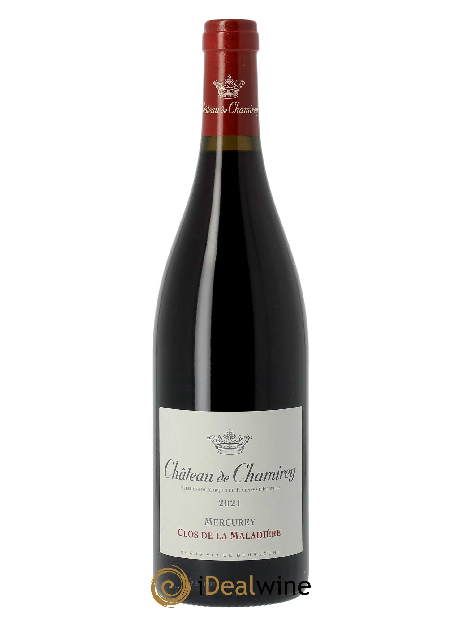 Mercurey Clos de la Maladière Château de Chamirey  2021 - Lot de 1 Bouteille