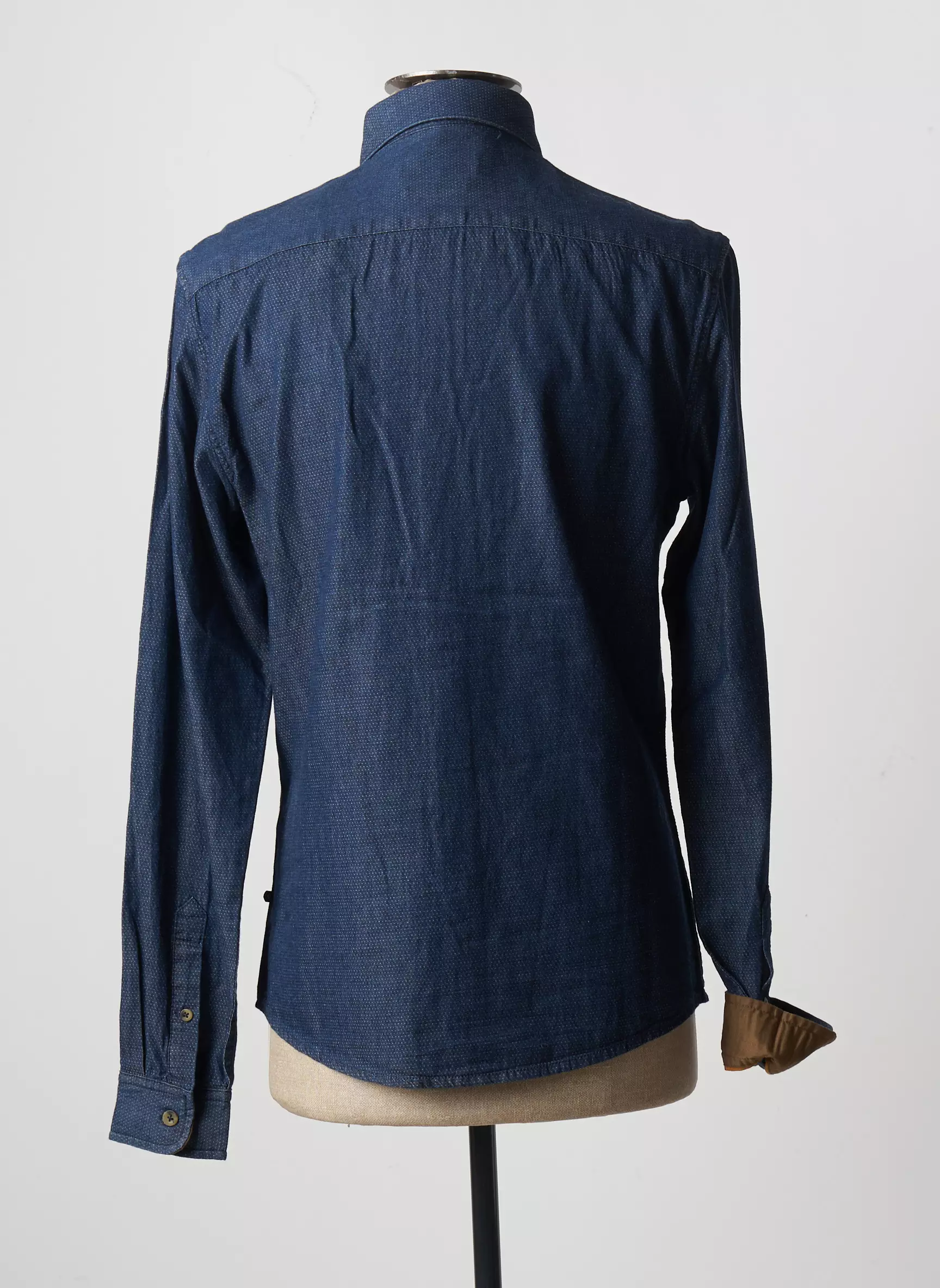 Bonobo Manches Longues Homme couleur bleu