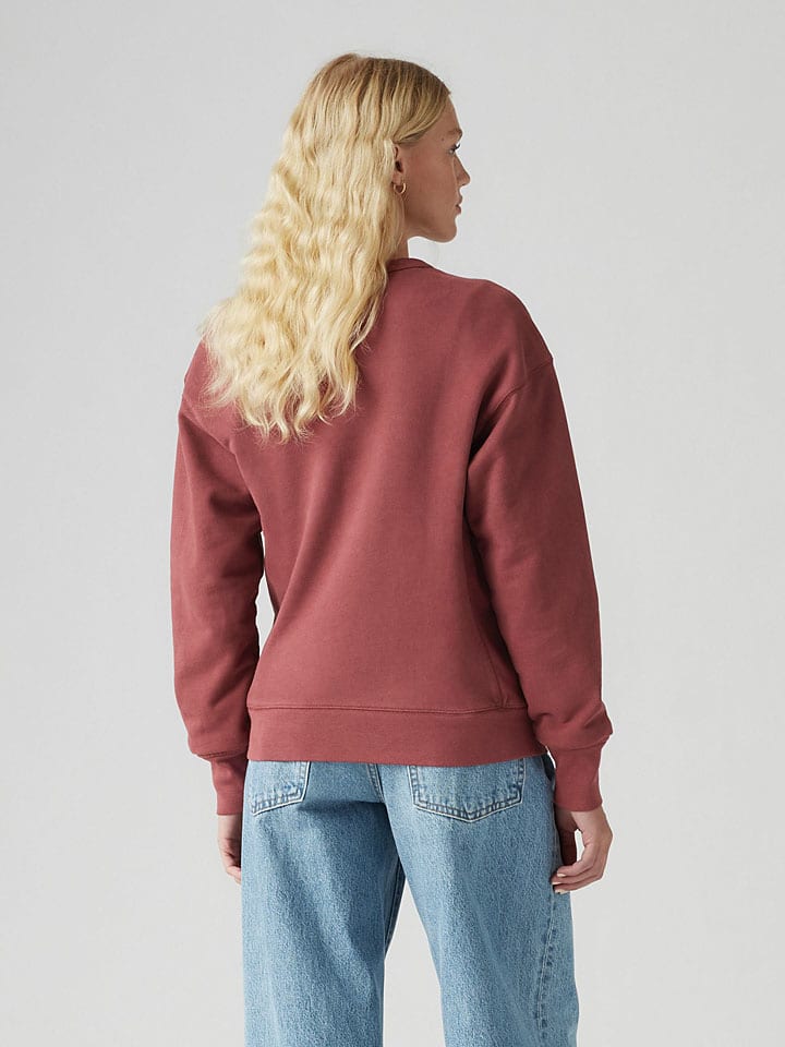 Levi´s Sweatshirt in Bordeaux günstig kaufen