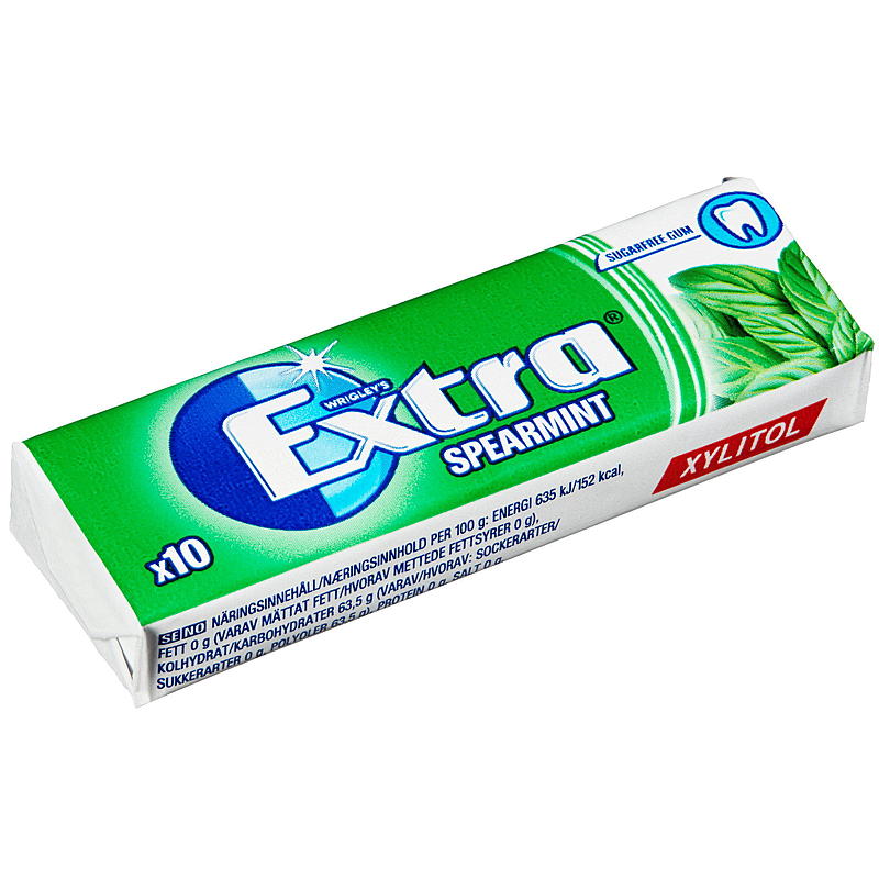 Extra Extra 14 g Spearmint