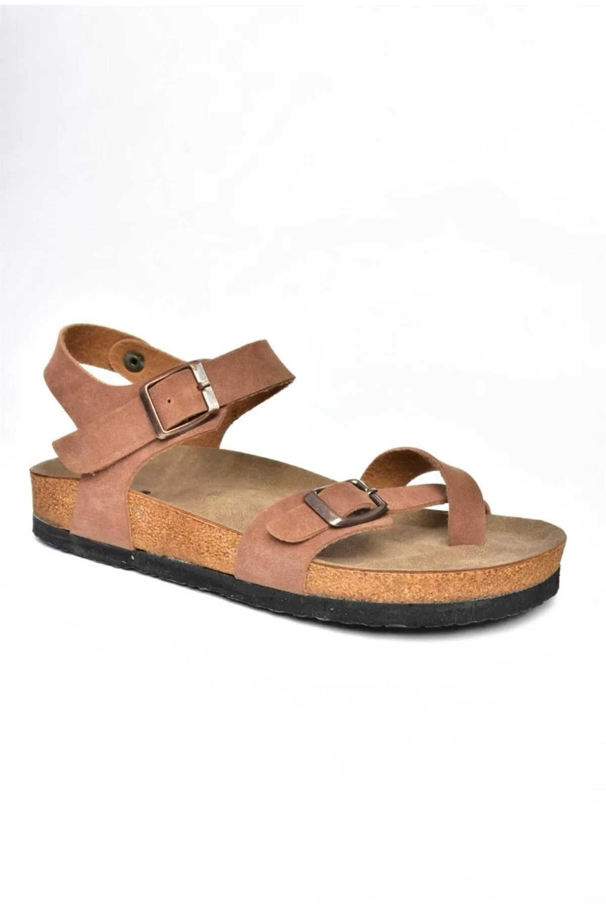 Fox Shoes  Hellbraune Damensandalen H777786002