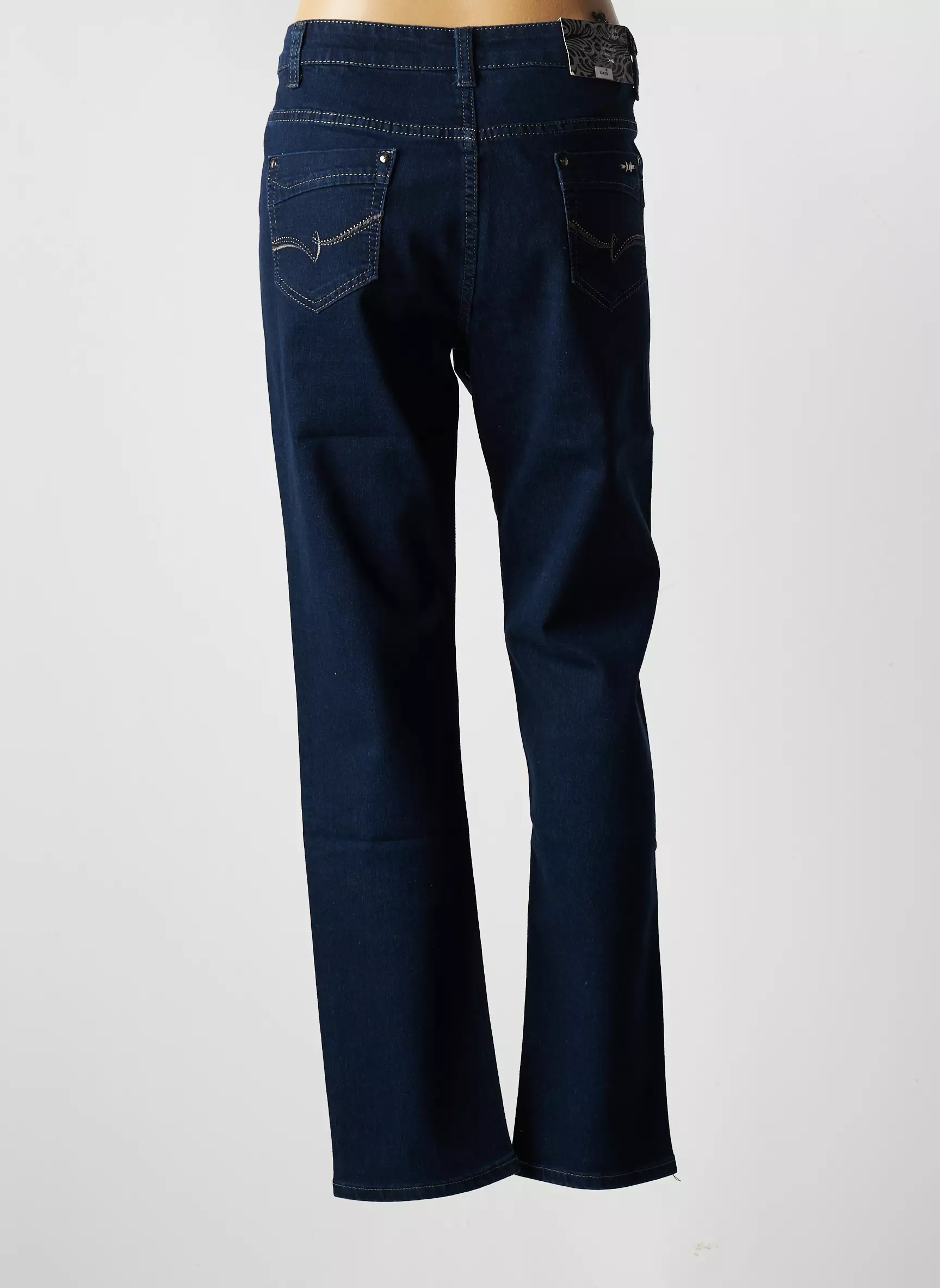 X Max Jeans Coupe Slim Femme couleur bleu