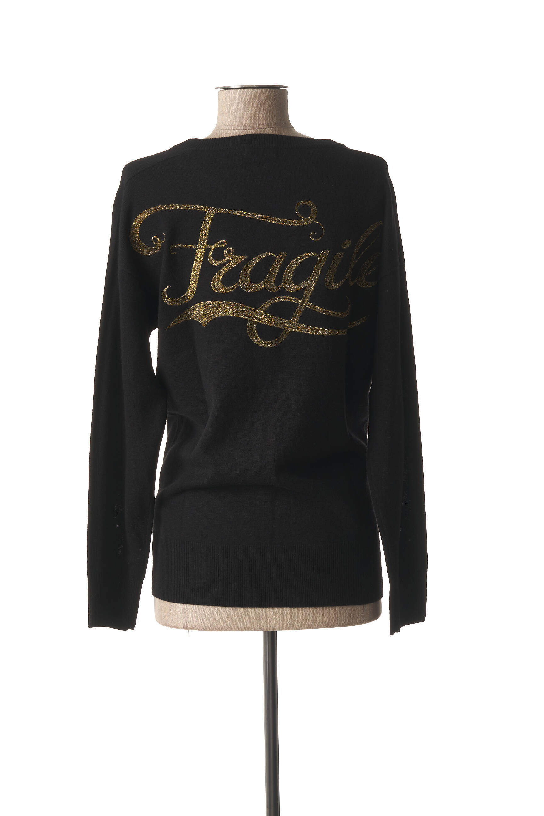 Fragile Pulls Maternite Femme couleur noir