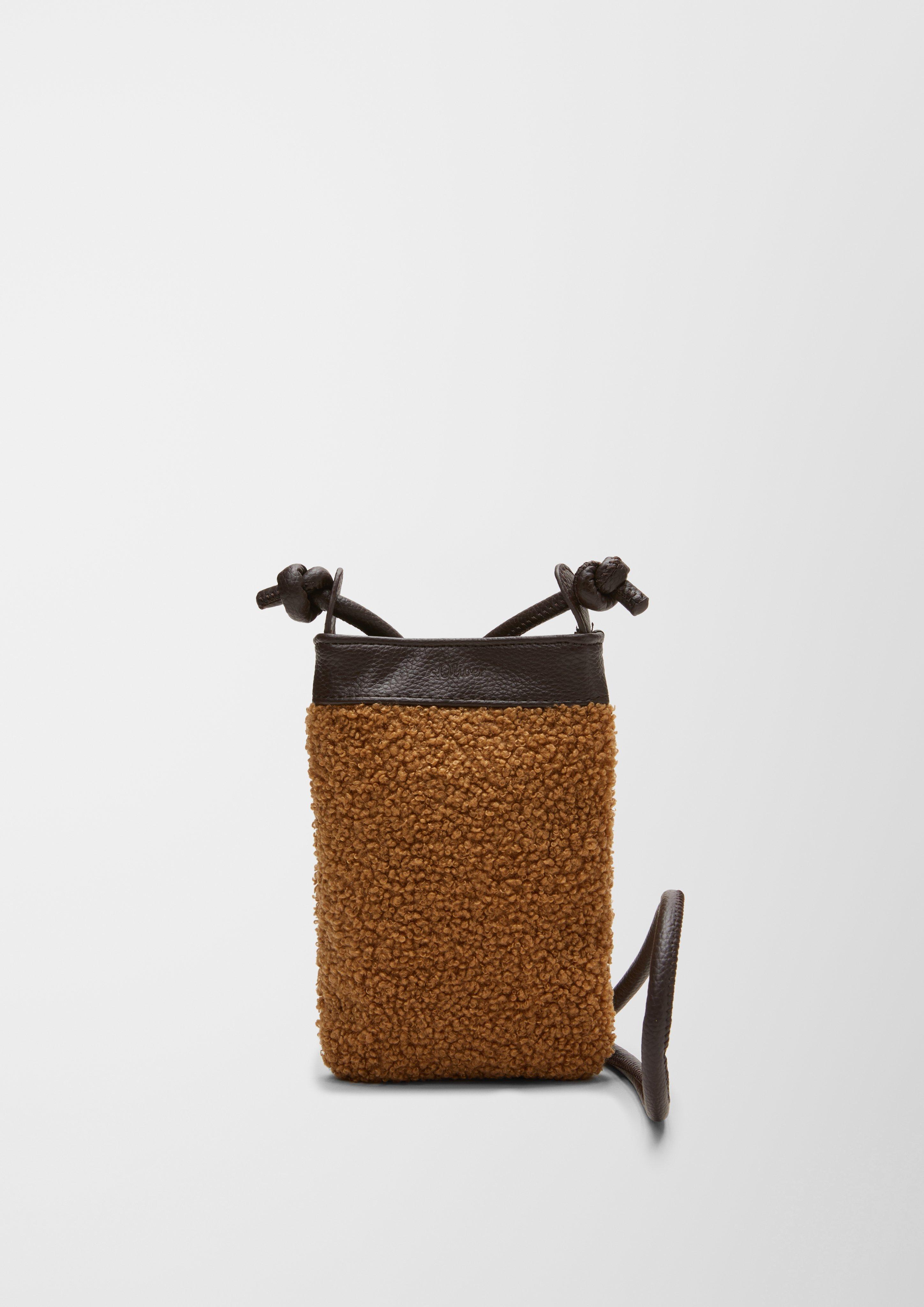 Handytasche mit Teddyplüsch  2122275-8469