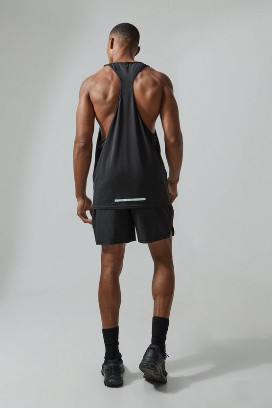 Man Active Performance Racer Trägershirt