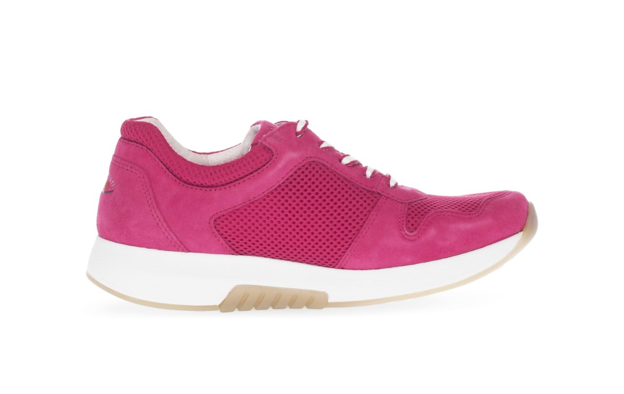 GABOR Freizeit Schnürer lila/pink rollingsoft by Gabor Sneaker low 46.946.
