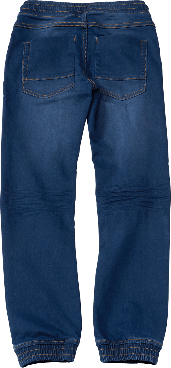 Jeans mit Gummibund & Kordel, blau, Gr. 116, 1 St